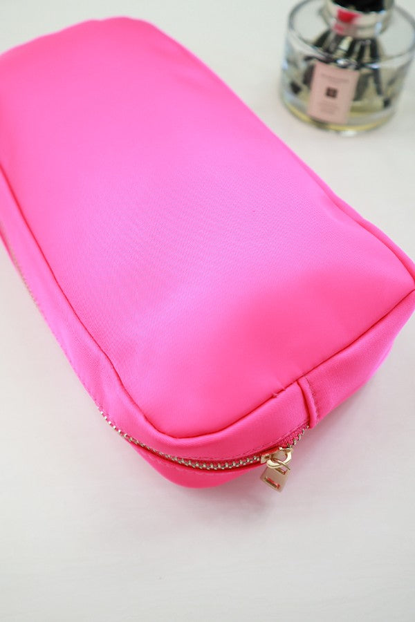 Hot Pink Travel Pouch