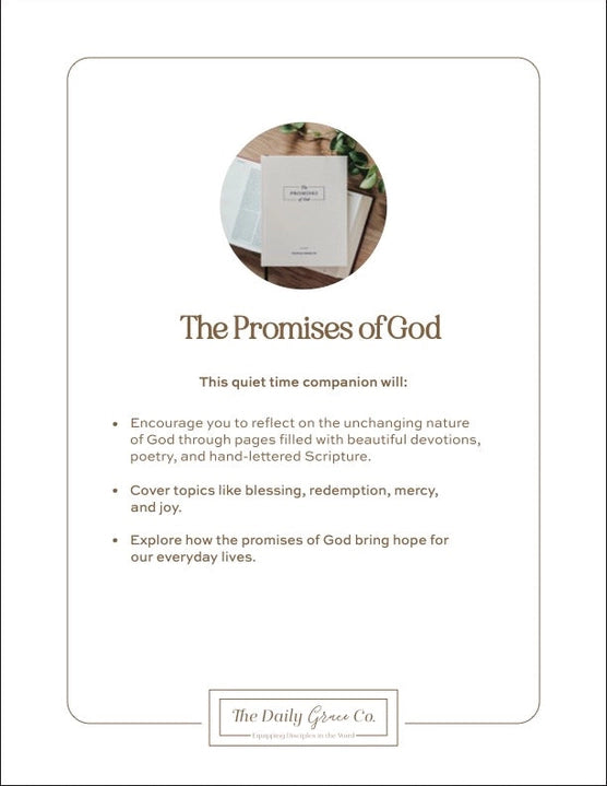 The Promises of God – Coffee Table Book