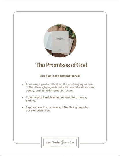 The Promises of God – Coffee Table Book