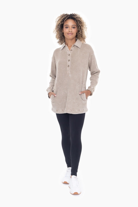 Waffle Knit Tunic