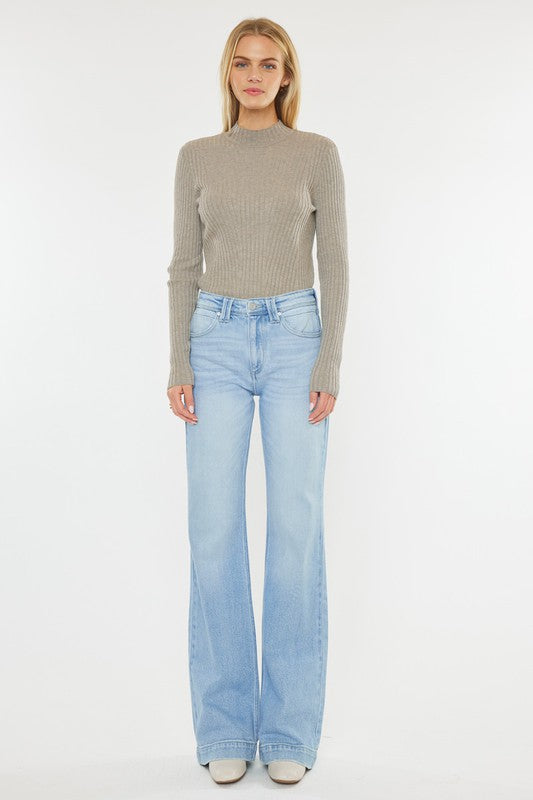 High Rise Flare Jeans