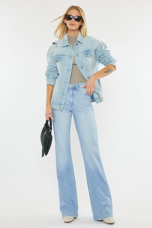 High Rise Flare Jeans