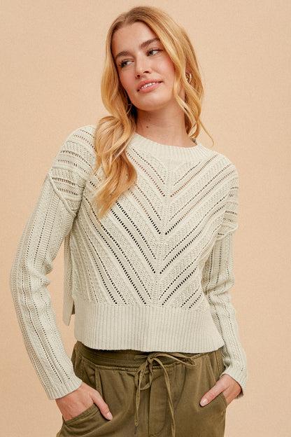 Sage Knit Sweater